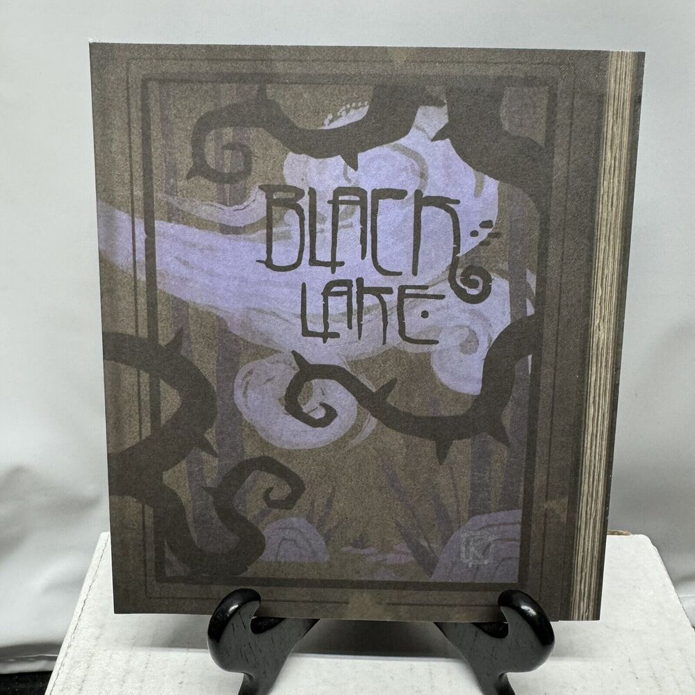 Black Lake Amnesia Fortnight Collectible Developer Signed Slipcover Double Fine